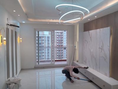 Hall Image of 1375 Sq.ft 3 BHK Apartment / Flat for rent in Rishita Manhattan, Gomti Nagar Extension Lucknow for Rs. 55000