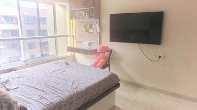 Bedroom Image of 777 Sq.ft 2 BHK Apartment / Flat for sale in Srishti Pride, Bhandup West Mumbai for Rs. 16300000
