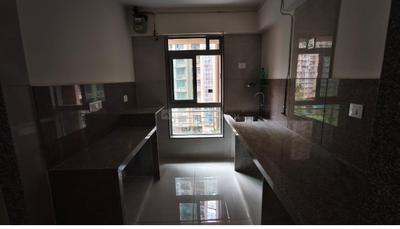 Kitchen Image of 1000 Sq.ft 2 BHK Apartment / Flat for sale in Gurukrupa Marina Enclave Wings Q And R With Kindergarten Phase IV, Malad West Mumbai for Rs. 16700000