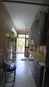 Kitchen Image of 400 Sq.ft 1 BHK Builder Floor for rent in Pitampura New Delhi for Rs. 22000