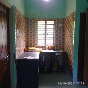 Kitchen Image of 600 Sq.ft 2 BHK Builder Floor for rent in Madhyamgram Kolkata for Rs. 6500