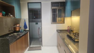 Kitchen Image of 1100 Sq.ft 2 BHK Apartment / Flat for sale in Balaji Oriana Crest, Wakad Pune for Rs. 11000000