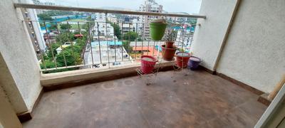 Balcony Image of 989 Sq.ft 2 BHK Apartment / Flat for sale in F5 Silver Crest, Wagholi Pune for Rs. 6100000