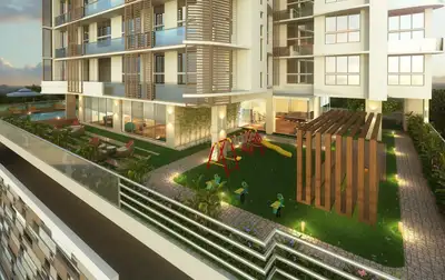 Balcony Image of 2272 Sq.ft 3 BHK Apartment / Flat for sale in Sanghvi Aaditya Heights, Mumbai Central Mumbai for Rs. 97500000