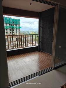 Balcony Image of 1400 Sq.ft 3 BHK Apartment / Flat for rent in Gini Vivante, Kiwale Pune for Rs. 30000