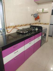 Kitchen Image of 620 Sq.ft 1 BHK Apartment / Flat for rent in Borivali West Mumbai for Rs. 42000