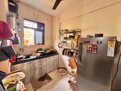 Kitchen Image of 650 Sq.ft 1 BHK Apartment / Flat for sale in Airoli Navi Mumbai for Rs. 7200000