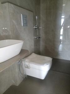Common Bathroom Image of 1295 Sq.ft 2 BHK Apartment / Flat for sale in Platinum The Springs 2 by Platinum Properties , Kalamboli Navi Mumbai for Rs. 14000000