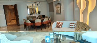 Hall Image of 2500 Sq.ft 4 BHK Apartment / Flat for rent in Indiabulls Blu, Worli Mumbai for Rs. 800000