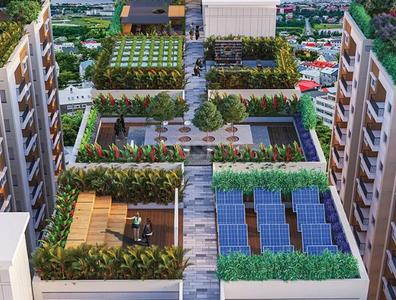 Image of 918 Sq.ft 3 BHK Apartment / Flat for sale in Urbanrise Revolution One, Padur, Chennai for Rs. 6103700