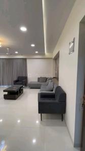Hall Image of 1953 Sq.ft 3 BHK Apartment / Flat for rent in Vesu Surat for Rs. 52000