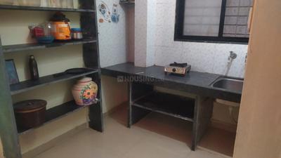Kitchen Image of 420 Sq.ft 1 RK Independent House for rent in Kharadi Pune for Rs. 10200