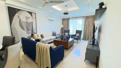 Living Room Image of 2925 Sq.ft 4 BHK Builder Floor for rent in Hauz Khas New Delhi for Rs. 330000