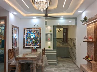 Living Room Image of 600 Sq.ft 2 BHK Builder Floor for sale in Dwarka Mor New Delhi for Rs. 3800000