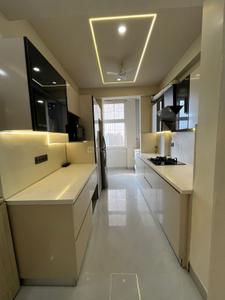 Kitchen Image of 1100 Sq.ft 2 BHK Apartment / Flat for rent in Express Garden, Indirapuram Ghaziabad for Rs. 38000