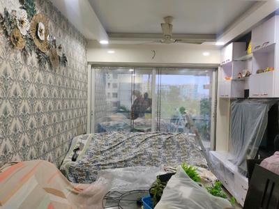 Living Room Image of 1250 Sq.ft 2 BHK Apartment / Flat for rent in Satyam Mayfair, Ulwe Navi Mumbai for Rs. 49500