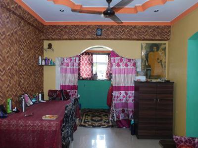 Hall Image of 620 Sq.ft 1 BHK Apartment / Flat for sale in Gala Highland Residency, Thane West Thane for Rs. 7500000