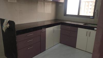 Kitchen Image of 650 Sq.ft 1 BHK Apartment / Flat for rent in Vikhroli East Mumbai for Rs. 35000