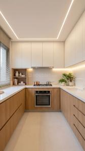 Kitchen Image of 1320 Sq.ft 3 BHK Apartment / Flat for sale in Chevarambalam Kozhikode for Rs. 11000000