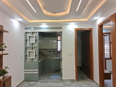 Living Room Image of 600 Sq.ft 2 BHK Builder Floor for rent in Dwarka Mor New Delhi for Rs. 21000