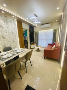 Hall Image of 600 Sq.ft 1 BHK Apartment / Flat for sale in Unique Poonam Sky City, Nalasopara West Nala Sopara for Rs. 3800000