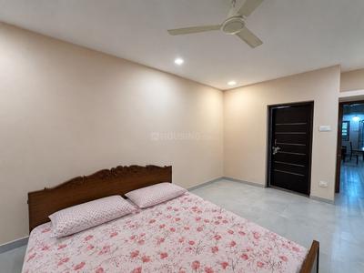 Bedroom Image of 1100 Sq.ft 1 BHK Independent House for rent in Pallaspalli Bhubaneswar for Rs. 18000