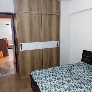Bedroom Image of 1869 Sq.ft 3 BHK Apartment / Flat for rent in Pramukh Trinity, Sargasan Gandhinagar for Rs. 28000