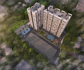 Image of 1020 Sq.ft 2 BHK Apartment / Flat for rent in Majestique Swapnangan Wing A And Wing B, Dhayari, Pune for Rs. 22000