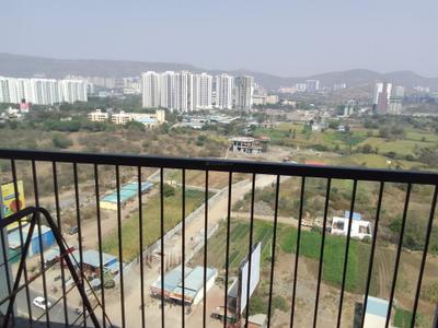 Balcony Image of 540 Sq.ft 1 BHK Apartment / Flat for rent in TCG The Cliff Garden, Hinjawadi Phase 3 Pune for Rs. 22300