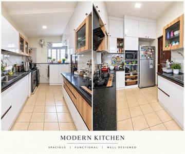 Kitchen Image of 1750 Sq.ft 3.5 BHK Apartment / Flat for sale in Prestige Lake Ridge, Subramanyapura Bengaluru for Rs. 29800000