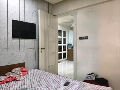 Bedroom Image of 1049 Sq.ft 2.5 BHK Apartment / Flat for rent in Shree Sai Park Town, Vikas Nagar Pune for Rs. 37000