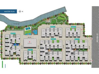 Image of 1159 Sq.ft 2 BHK Apartment / Flat for sale in APR Praveens Higheria, Patancheru, Sangareddy for Rs. 6500000
