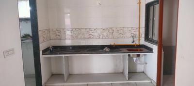 Kitchen Image of 844 Sq.ft 3 BHK Apartment / Flat for sale in Shree Hari Radhe Parisar, Hathijan Ahmedabad for Rs. 6000000
