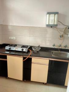 Kitchen Image of 600 Sq.ft 1 RK Builder Floor for rent in LDA Vishesh Khand, Gomti Nagar Lucknow for Rs. 15000