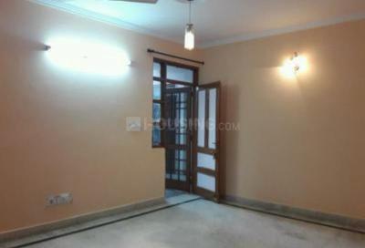 Bedroom Image of 410 Sq.ft 1 BHK Builder Floor for rent in Sant Nagar New Delhi for Rs. 25000