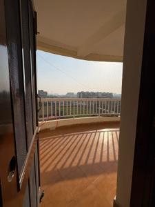 Balcony Image of 1800 Sq.ft 3 BHK Apartment / Flat for rent in Ansals Woodbury, Utrathiya Zirakpur for Rs. 21000