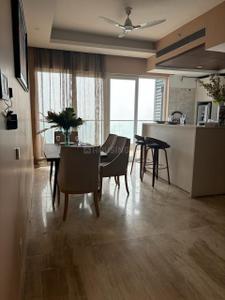 Hall Image of 2105 Sq.ft 3 BHK Apartment / Flat for rent in Supertech Supernova, Sector 94 Noida for Rs. 90000