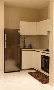 Kitchen Image of 850 Sq.ft 1 RK Studio for rent in Bhartiya Leela Residences, Kannuru Bengaluru for Rs. 95000