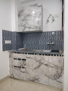 Kitchen Image of 550 Sq.ft 1 BHK Builder Floor for rent in Neb Sarai New Delhi for Rs. 21000