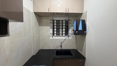 Kitchen Image of 650 Sq.ft 1 BHK Apartment / Flat for rent in Mahadevapura Bengaluru for Rs. 32000