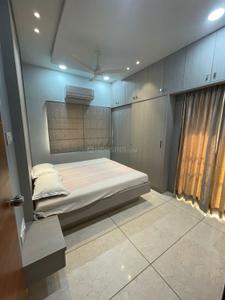 Bedroom Image of 1200 Sq.ft 3 BHK Apartment / Flat for rent in Bhayli Vadodara for Rs. 30000