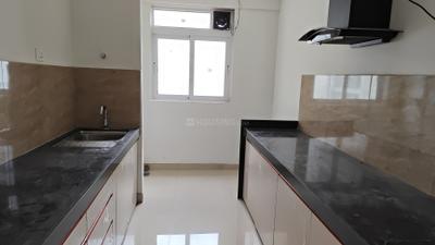 Kitchen Image of 1200 Sq.ft 3 BHK Apartment / Flat for rent in Hubtown Rising City, Ghatkopar East Mumbai for Rs. 75000