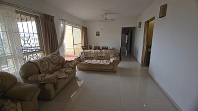 Living Room Image of 1720 Sq.ft 3 BHK Apartment / Flat for rent in Nyati Equatorial, Bavdhan Pune for Rs. 55000
