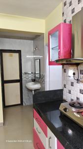Kitchen Image of 520 Sq.ft 1 BHK Apartment / Flat for rent in Ravet Pune for Rs. 19000