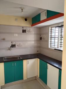 Kitchen Image of 600 Sq.ft 1 BHK Builder Floor for rent in Varthur Bengaluru for Rs. 13000