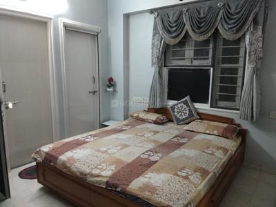 Bedroom Image of 1200 Sq.ft 2 BHK Apartment / Flat for rent in Satyam Status , Jodhpur Ahmedabad for Rs. 28500