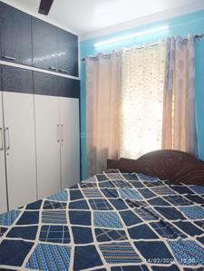 Bedroom Image of 1111 Sq.ft 2 BHK Apartment / Flat for rent in Unimark Srijan Heritage Enclave, Kaikhali Kolkata for Rs. 30000