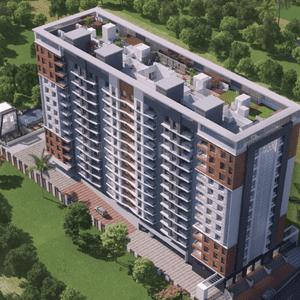 Image of 941 Sq.ft 2 BHK Apartment / Flat for sale in Skyrise Sparkle, Dhanori, Pune for Rs. 7200000