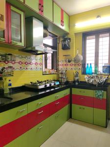 Kitchen Image of 1100 Sq.ft 2 BHK Apartment / Flat for sale in Swaraj Planet by Swaraj Group, Kopar Khairane Navi Mumbai for Rs. 13500000