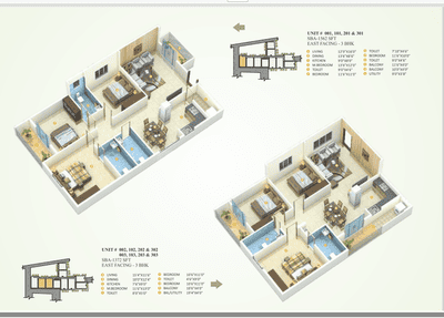 Image of 1180 Sq.ft 2 BHK Apartment / Flat for sale in Hennur, Bengaluru for Rs. 7400000